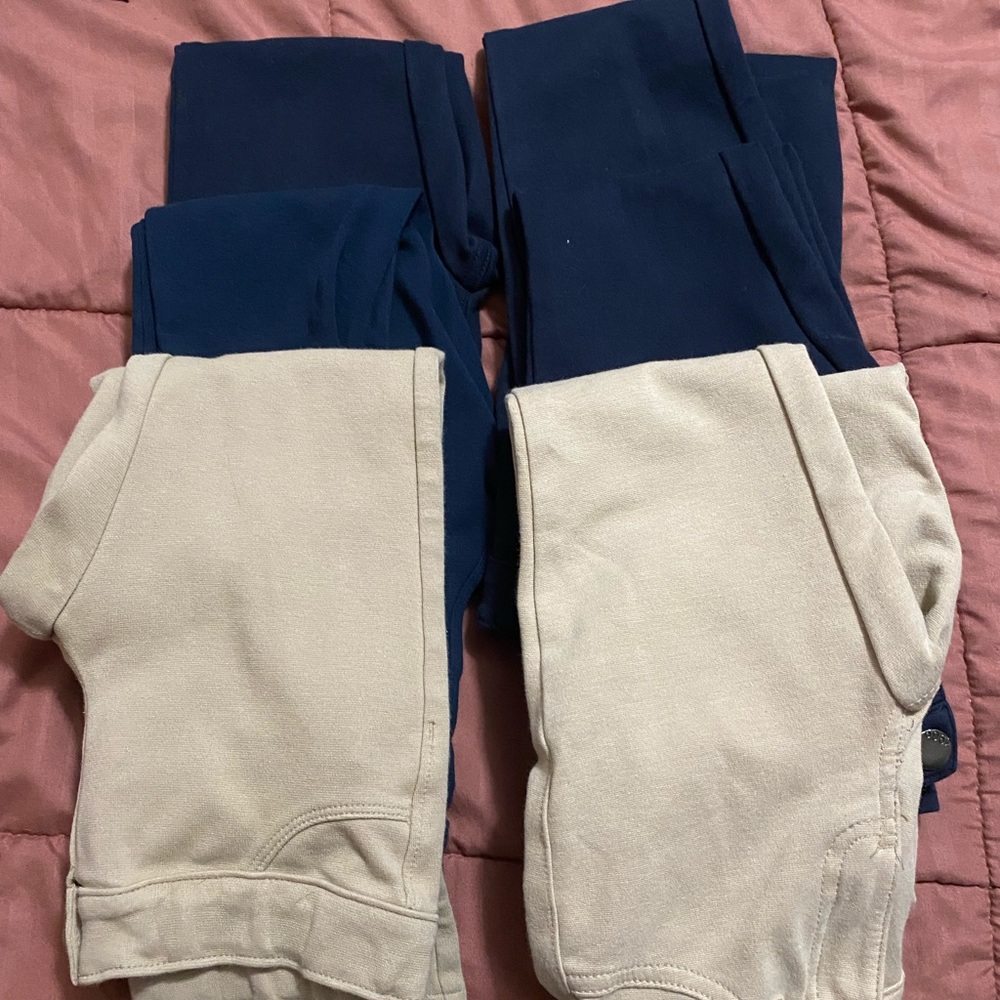 6 school uniform pants Gap/Old Navy